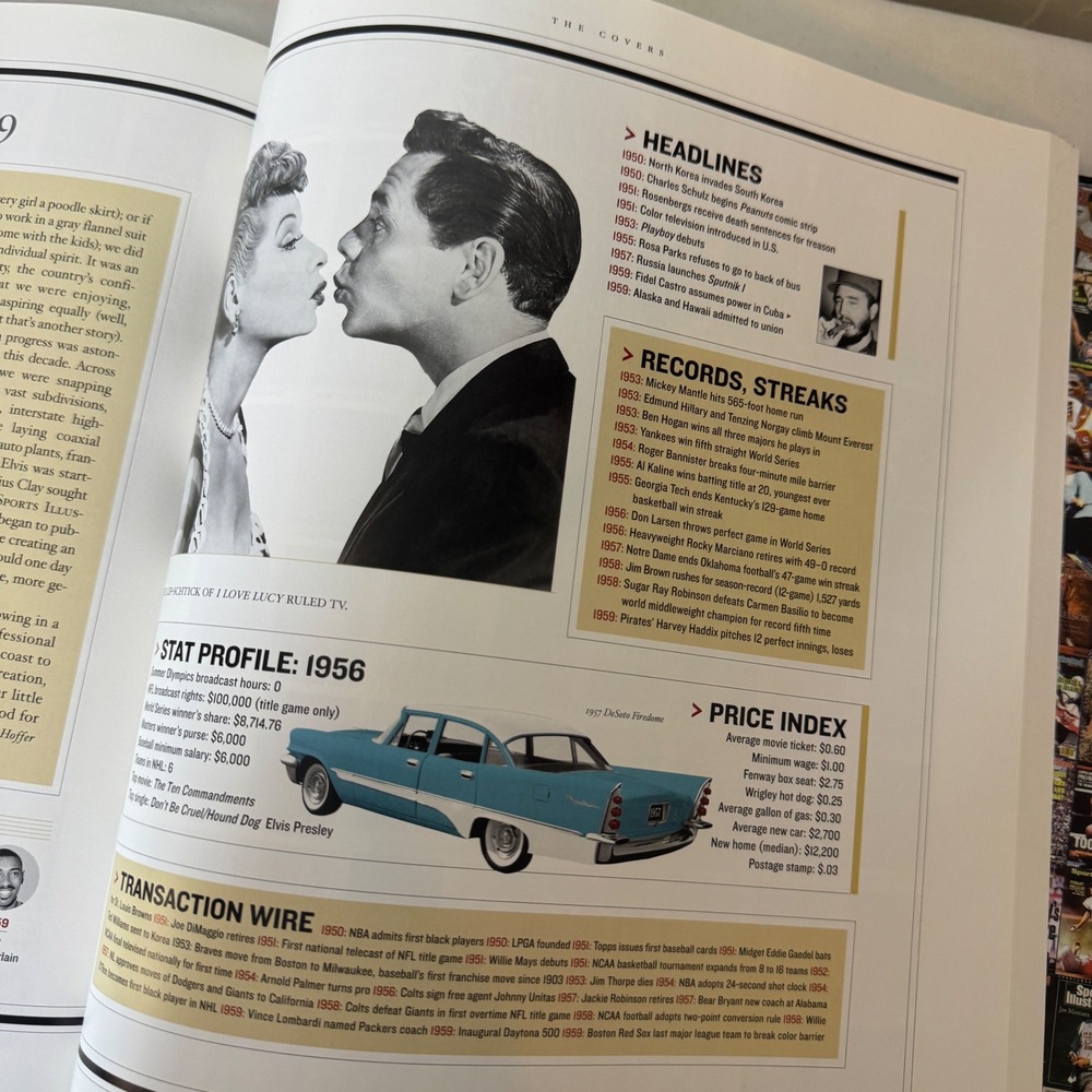 Sports Illustrated 50 The Anniversary Book 50th Commemorative Hardcover - Picture 8 of 10
